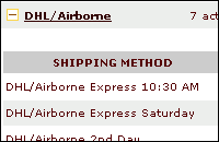 DHL (Airborne) ShipIt API support