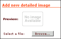 Unlimited number of detailed product images