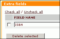 Unlimited custom input fields for products
