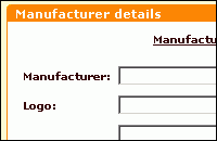 Information about manufacturer