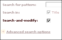 Ability to modify multiple products simultaneously