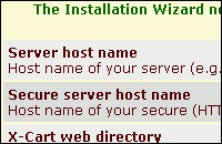 Web-based installation wizard