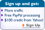 Sign up for a PayPal account