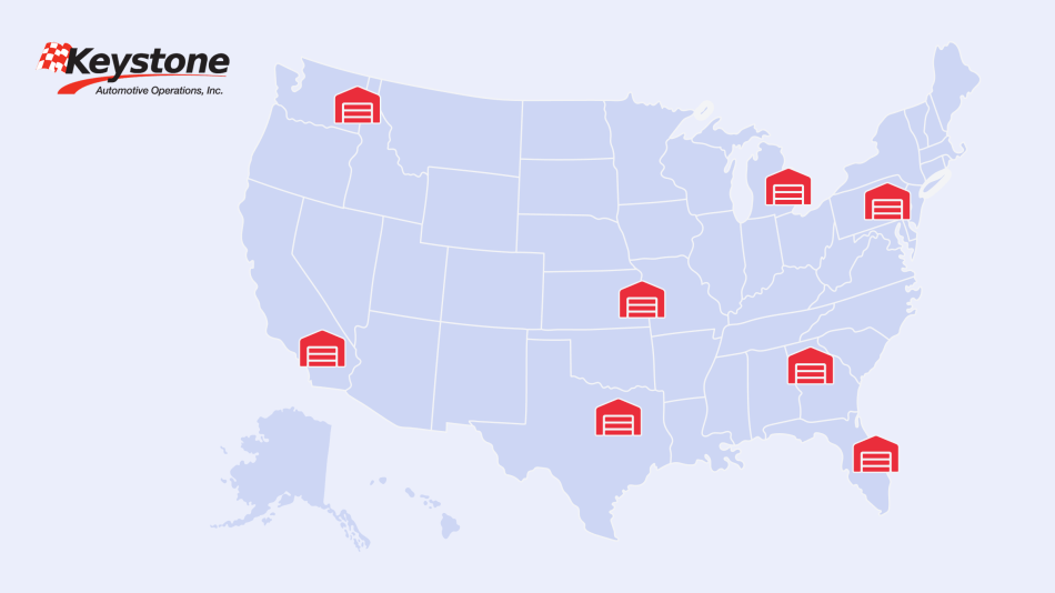 Keystone Automotive Operations - warehouses