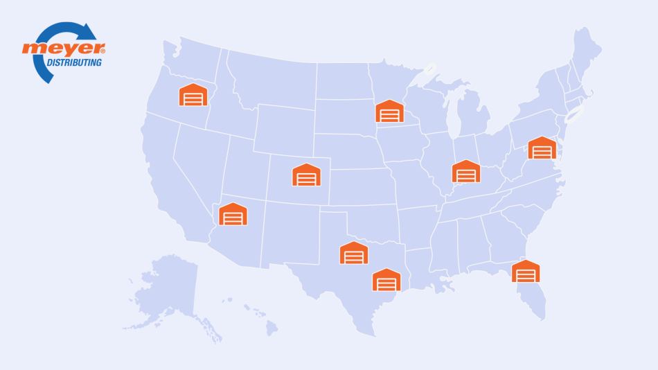 Meyer Distributing warehouses