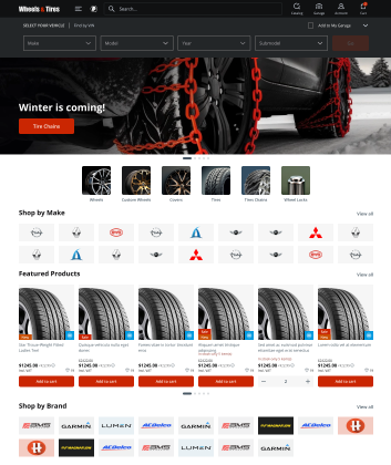 Wheel and Tires X-Cart theme