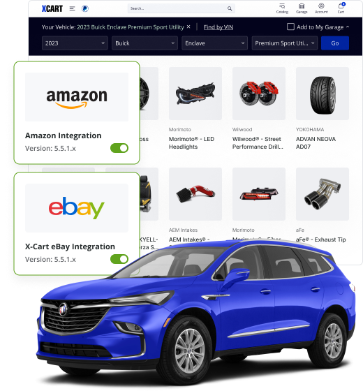 Selling Auto Parts on Amazon and eBay Motors